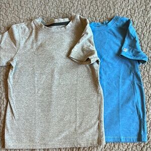 Boys All in Motion Athletic Gray and Blue Short Sleeve Tees